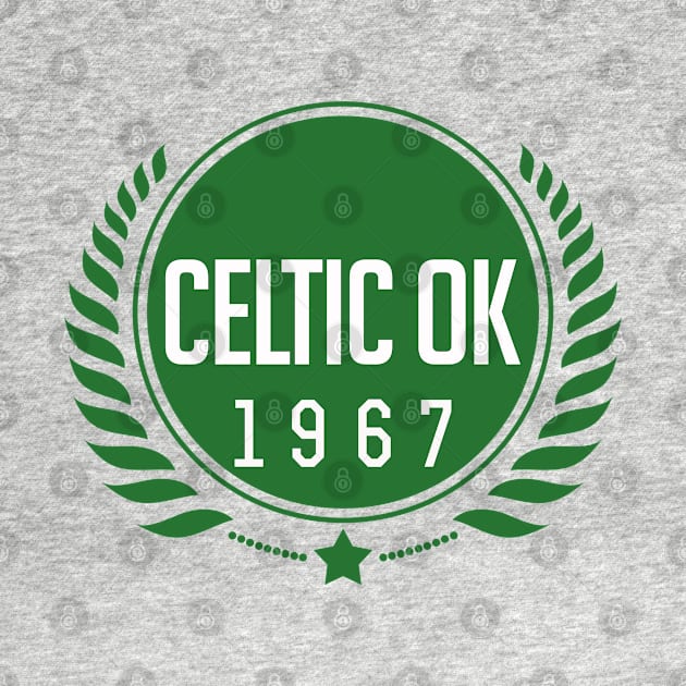 Celtic Ok (Lisbon Lions Flag) by TeesForTims